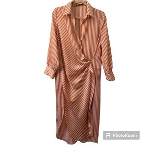 Silk Zara Pink dress